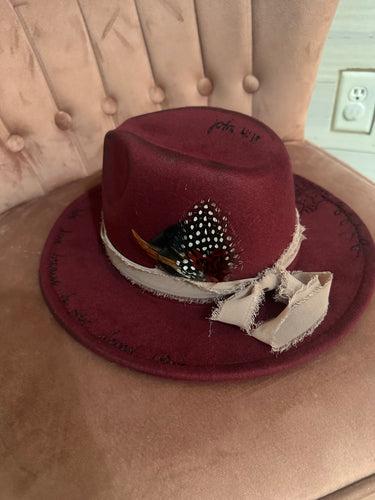 Maroon Hat