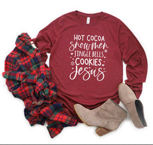Load image into Gallery viewer, Hot Cocoa &amp; Jesus Tee