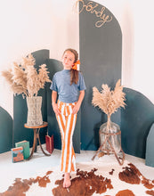 Load image into Gallery viewer, Mia Striped Flare Jeans